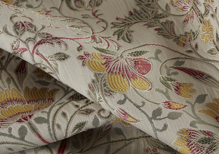 Kyoto Pencil Pleat, Natural - Ready Made Curtains - Image 4